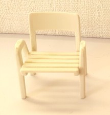 FAUTEUIL DE JARDIN BLANC CASSE