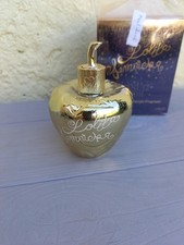 lolita lempicka:f eau de minuit 100ml  vide collector " minuit d'or"
