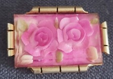 Ancienne Broche En Lucite