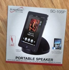Supersonic portable speaker - supersonic,