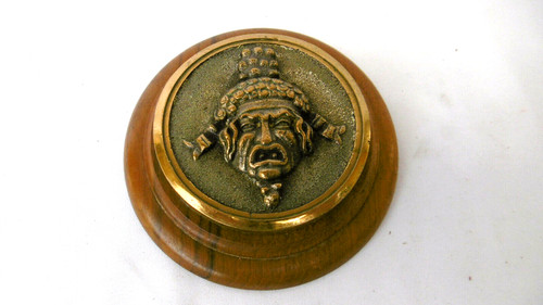 Bouche canon tete bronze sur - bouche,