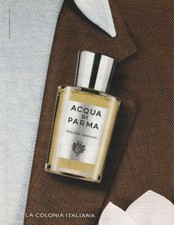 Publicité papier - advertising paper - Colonia Intensa d'Acqua Di Parma
