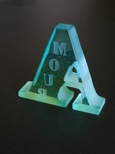 Daum amour signée - daum,