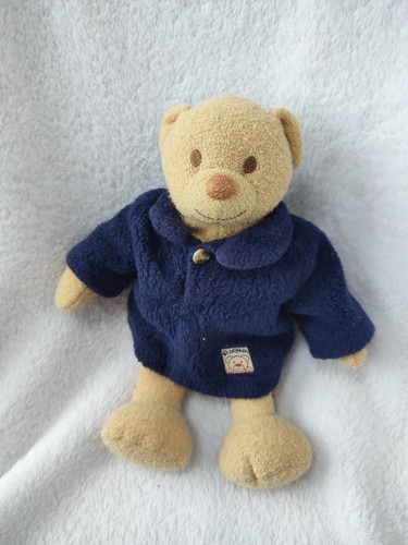 Doudou ours beige marron - marron, 20cm