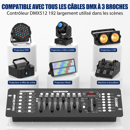 Console contrôle dmx512 à - contrôle,