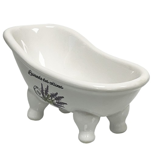 Baignoire porte savon lavande - savon,