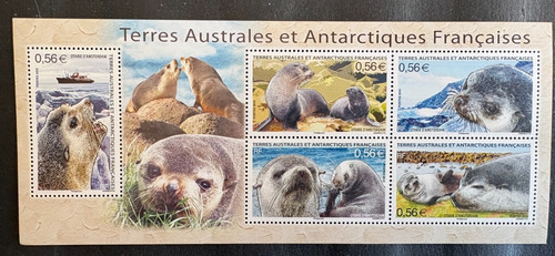 Bloc feuillet timbres taaf - bloc,