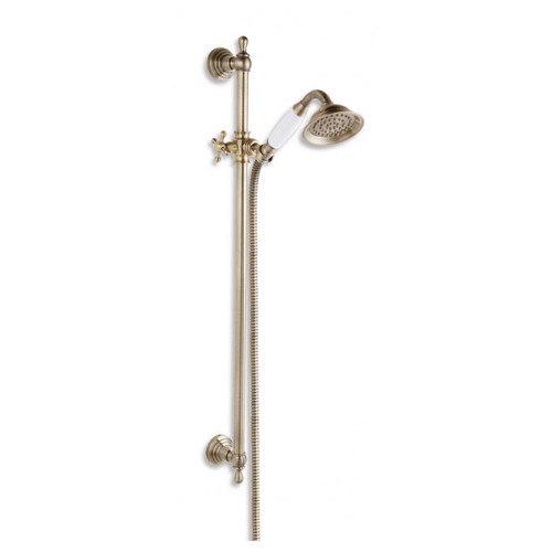 Barre douche laiton antique - douche,