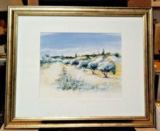 ELLA FORT:  AQUARELLE  PAYSAGE