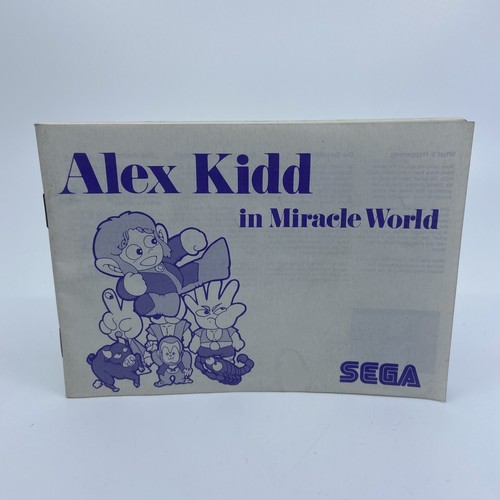 Notice sega master system - system, alex