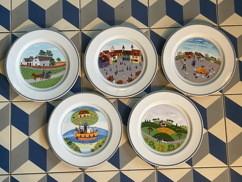 Assiette dessert villeroy - 5,