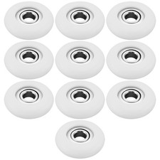 10x Roulettes de Porte de Garage 46,1 X 11 X 12 Mm Aux Portes Sectionnelles a...