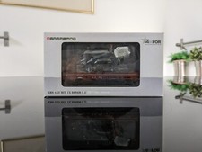 B11-72 TRAIN CAR - FLAT CAR WITH MILITARY TRUCK - HO SCALE -MARKLIN 4MFOR #46956