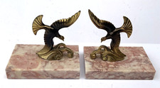 Paire de SERRE LIVRES OISEAUX