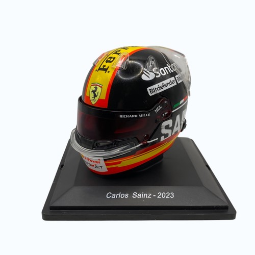 Carlos sainz 2023 casque - carlos,