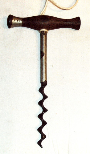 Ancien Tire-Bouchon En Fer