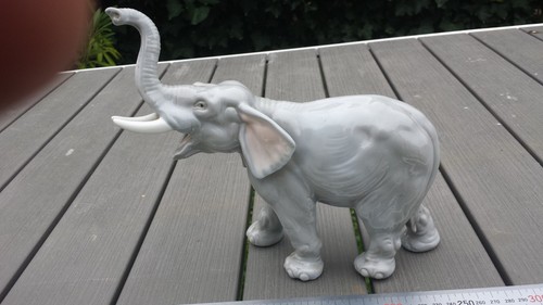 Superbe éléphant faïence - superbe,