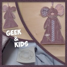 Sac à Couche ou Range Pyjama Noukie's Nina la Souris - Ref C21