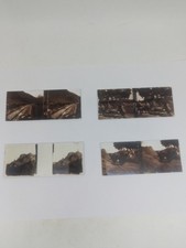 Lot 4 Photos, Vues Stéréoscopiques, Militaire, Plaques Verre, WW1, Dardanelles