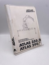 Atlas / Grue / 350.2/390.2 / Liste Pièces Détachées / Pièces List / Trilingue