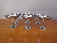 6 COUPES A GLACE VINTAGE EN