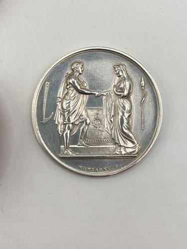 Médaille mariage argent - médaille,