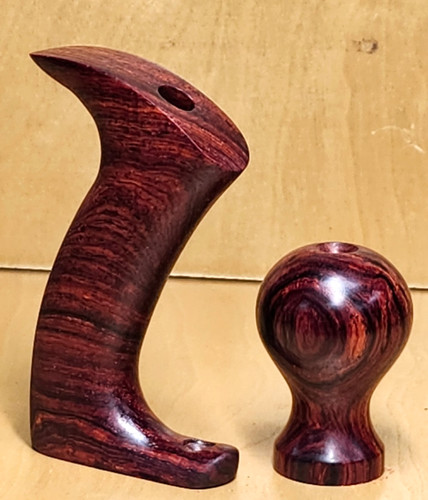 Custom made cocobolo tote - made,