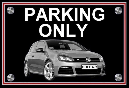Plaque parking only - parking,