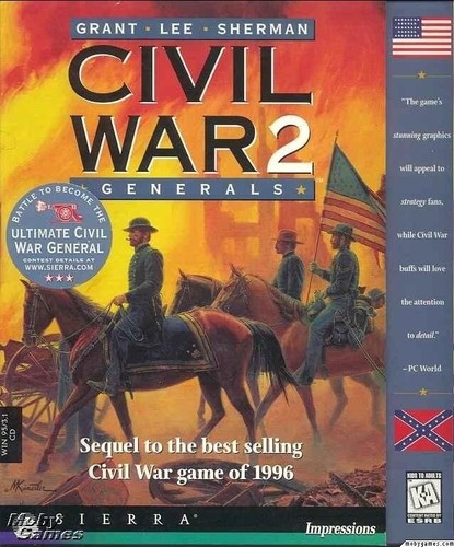 Civil war generals - war, +1clk