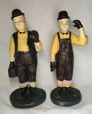 Ancien Rare Laurel Et Hardy En Céramique H 23,5 Cm collection décoration