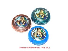 3 Capsules de champagne MARCEL