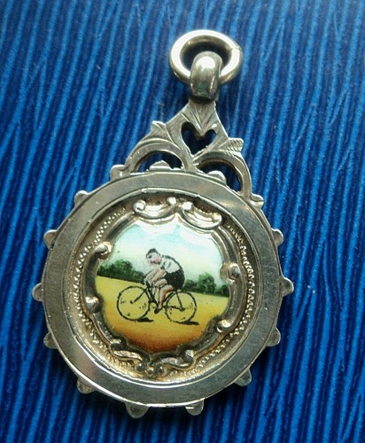 Argent émail cyclisme - argent,