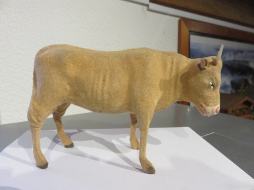 Santon devineau bœuf floqué - santon,