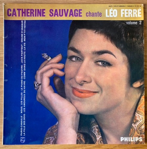 Catherine sauvage chante - sauvage,