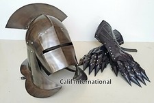 Casque Halloween Uruk-Hai casque casque Le Seigneur des Anneaux casque et gan...