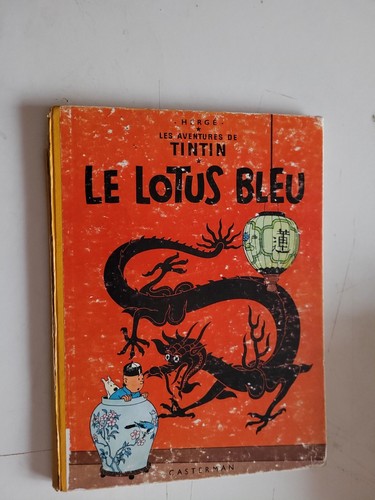 Ancien album tintin lotus - album,