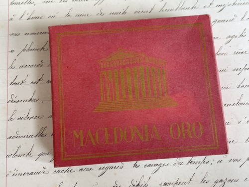Ancienne boite cigarettes - ancienne, à