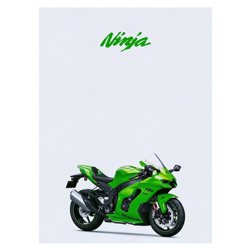 Affiche contemporaine moto - contemporaine,