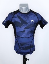 VENUM ELECTRON 3.0 MEN RASHGUARD PURPLE S - SHIRT TOP COMPRESSION MMA JJB FIGHT