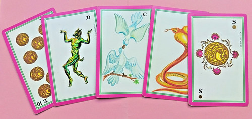 1980 jeu vintage tarot - 1980,