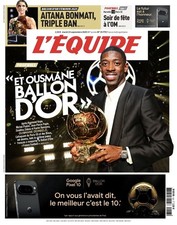 Journal L'Equipe du 23