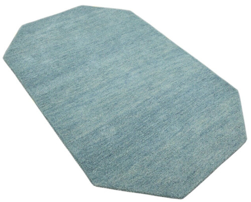 Tapis uni gris 100 laine - tapis,