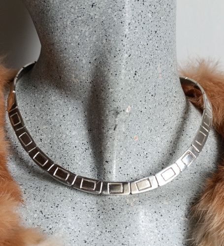 Collier torque argent 925 - torque,