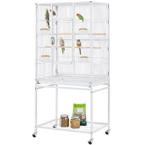Grande cage volière oiseaux - grande, cage/
