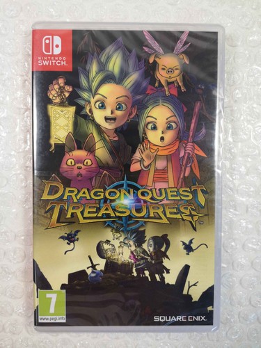 Dragon quest treasures switch - dragon,