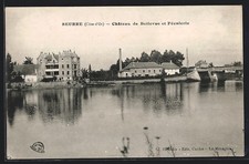 CPA Seurre /Côte-d´Or, Château de Bellevue et Féculerie 