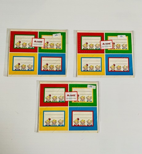 Lot carnets étiquettes pour - lot,
