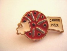 PINS RARE VINTAGE CAMION PIZZA PIZZERIA TRUCK wxc 32