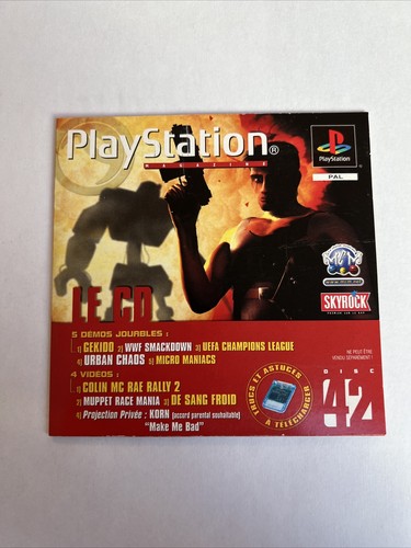 Démo playstation - cd,