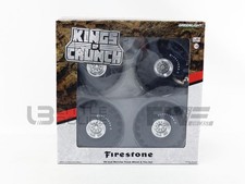 GREENLIGHT COLLECTIBLES 1/18 - ACCESSOIRES ROUES MONSTER TRUCK FIRESTONE 13558